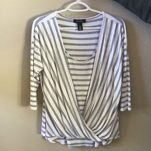 Soft cotton pull-over top with built in tank